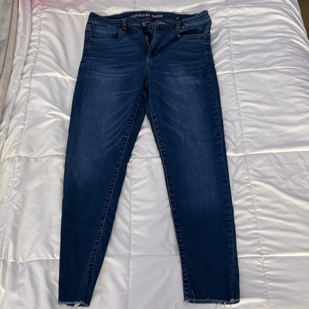American Eagle Outfitters Women's Super Hi-Rise Jeggings (size 12)